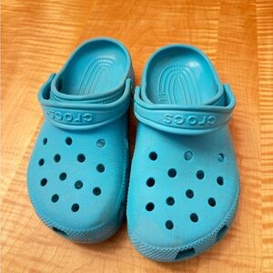 CROCS Kids Teal Blue Sandals